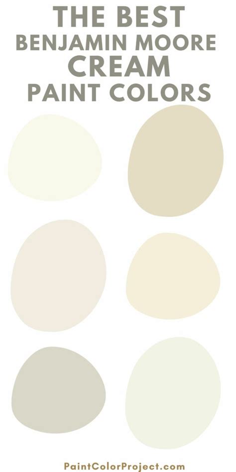 best cream colors benjamin moore